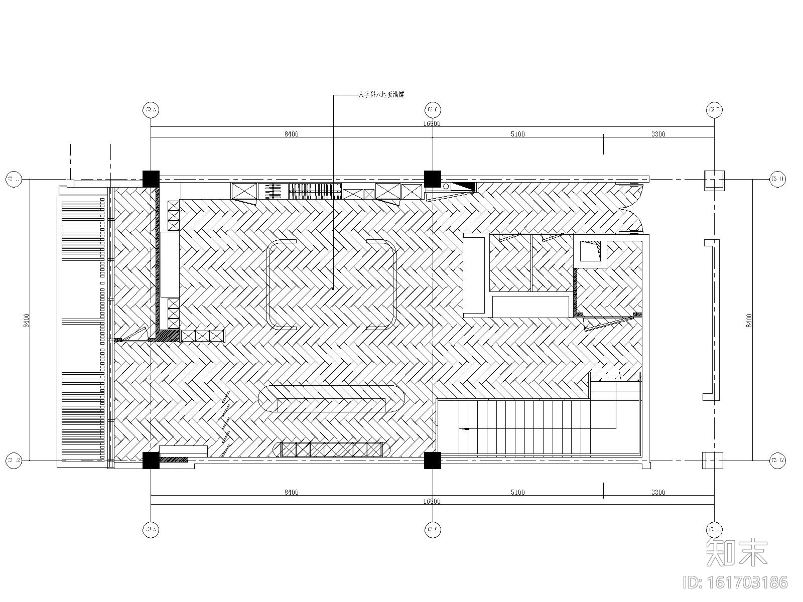 某高端定制西装店精细SU模型+全套施工图施工图下载【ID:161703186】