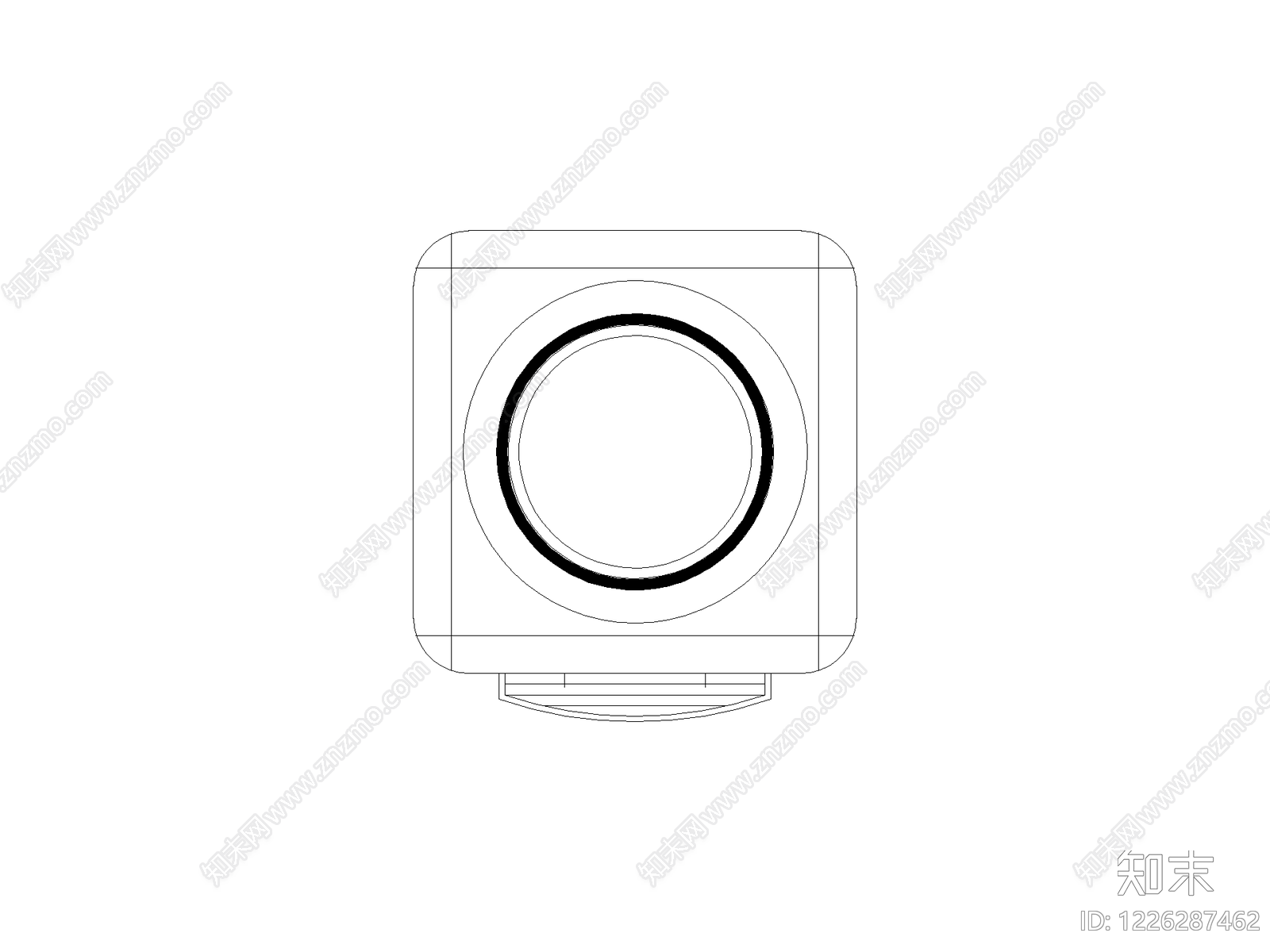 开关插座CAD图纸