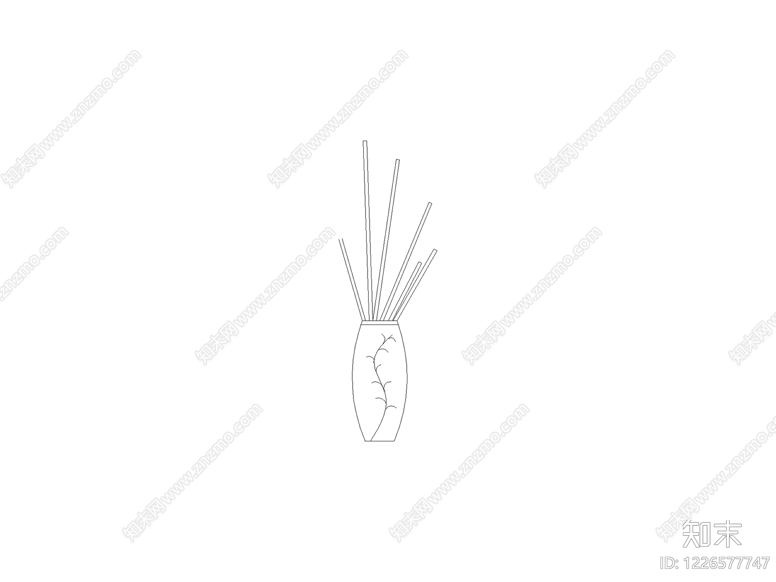 摆件cad施工图下载【ID:1226577747】