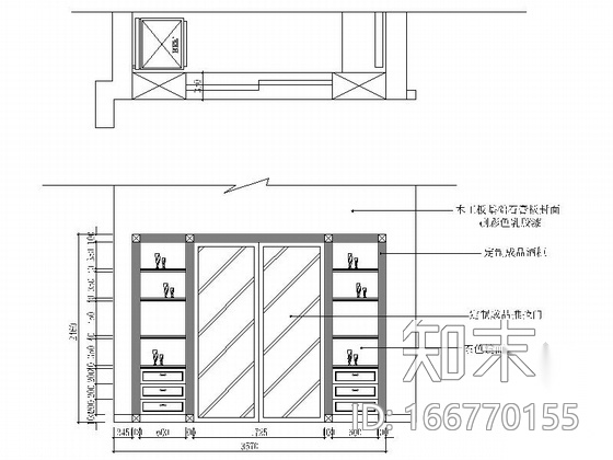 精品典雅新中式风格三层别墅样板间CAD装修施工图（含效...cad施工图下载【ID:166770155】