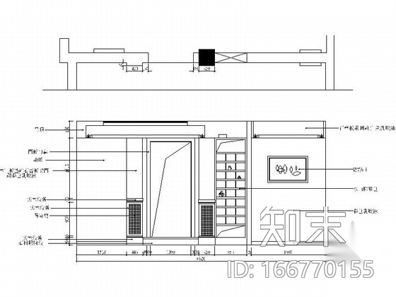 精品典雅新中式风格三层别墅样板间CAD装修施工图（含效...cad施工图下载【ID:166770155】