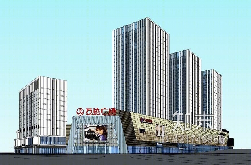 莆田万达SU模型下载【ID:421746966】