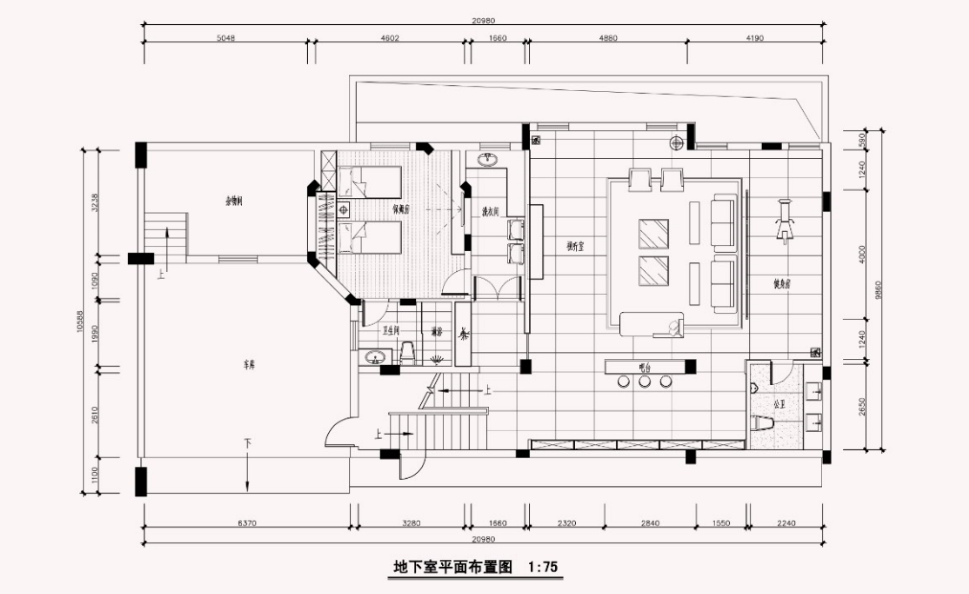 [广东]林总中式别墅住宅效果图及施工图cad施工图下载【ID:161773139】