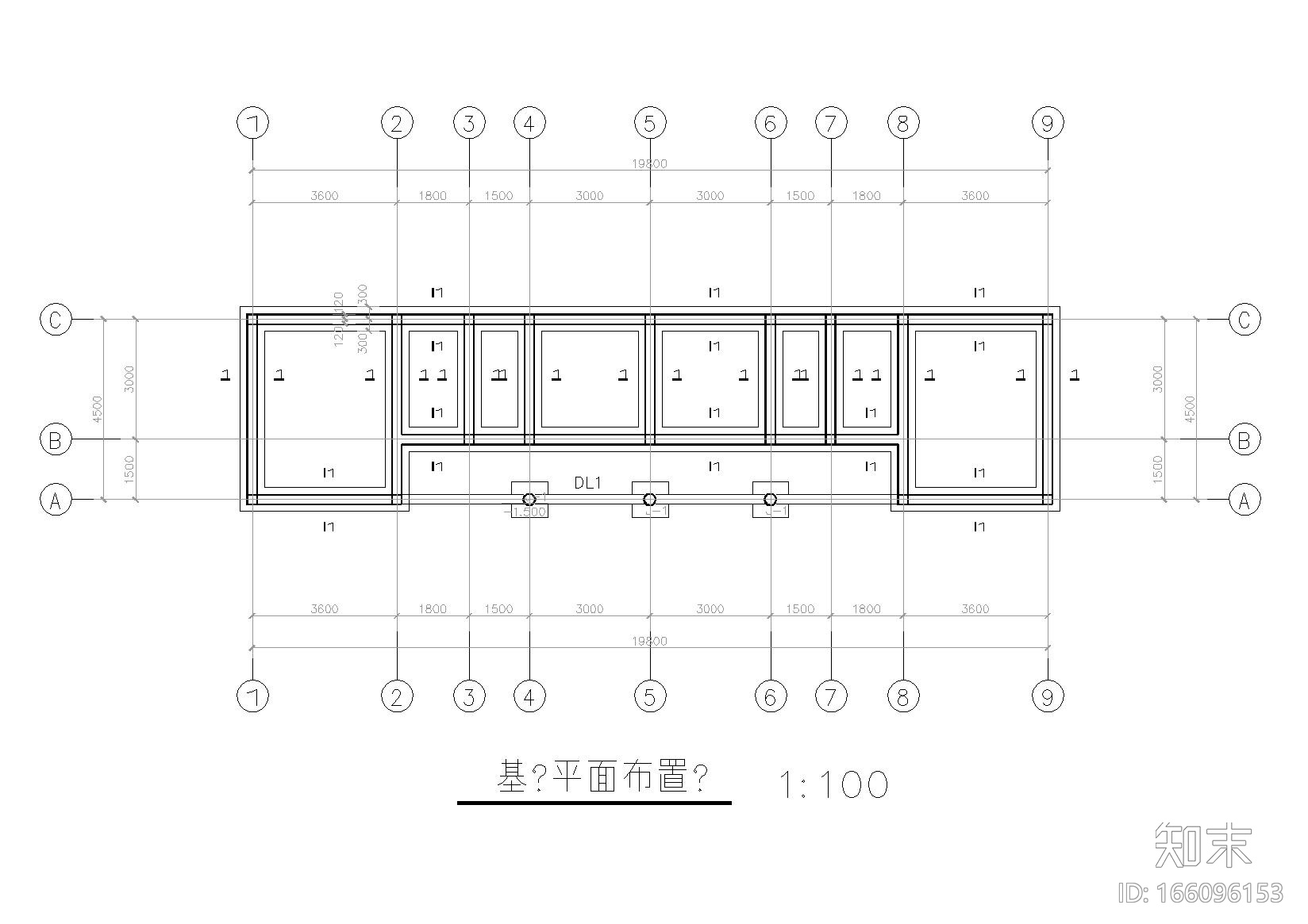 砌体结构环卫公厕结构施工图纸cad施工图下载【ID:166096153】