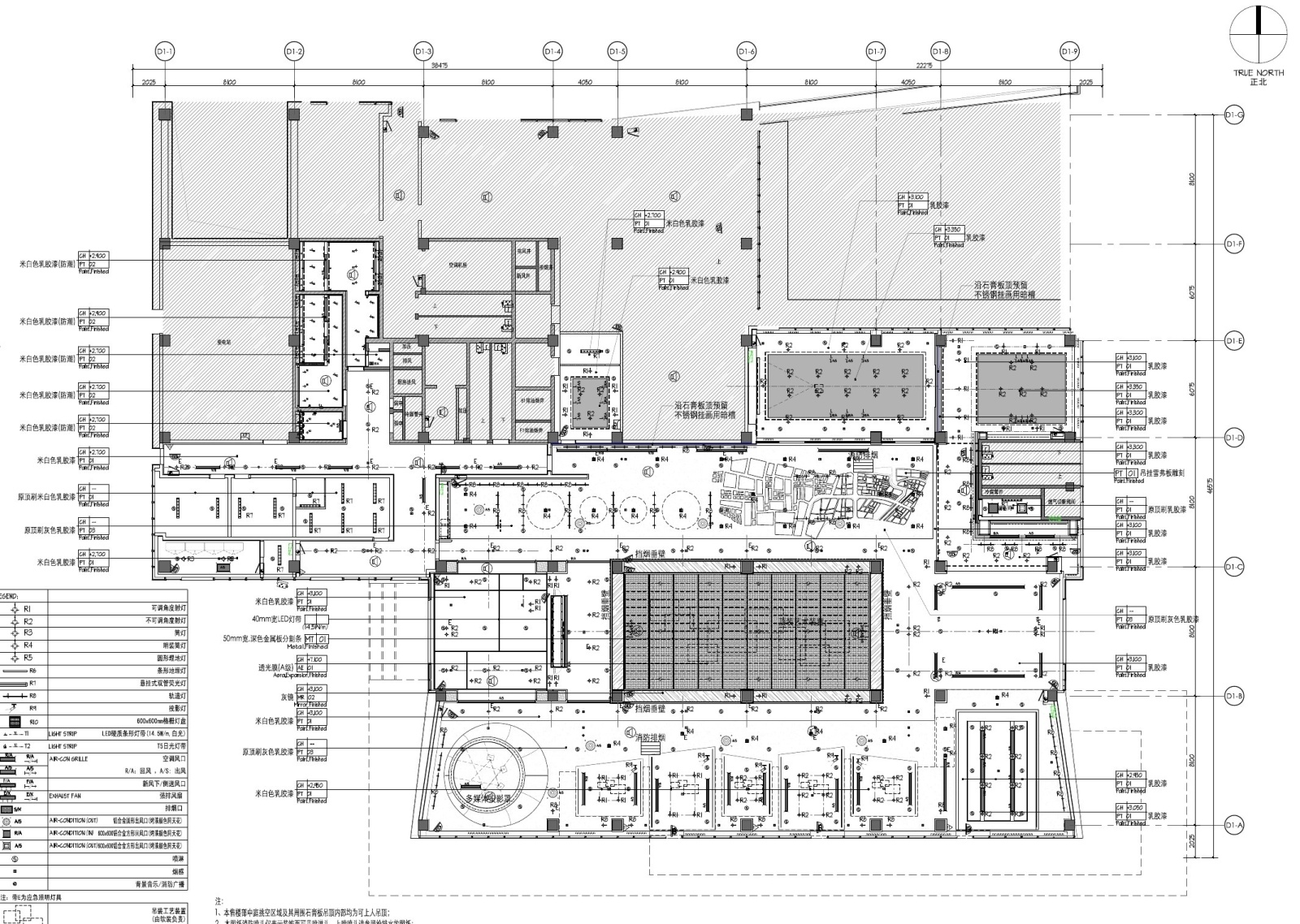 集艾-万科御河硅谷售楼处室内装修全套施工图+效果图cad施工图下载【ID:160713188】