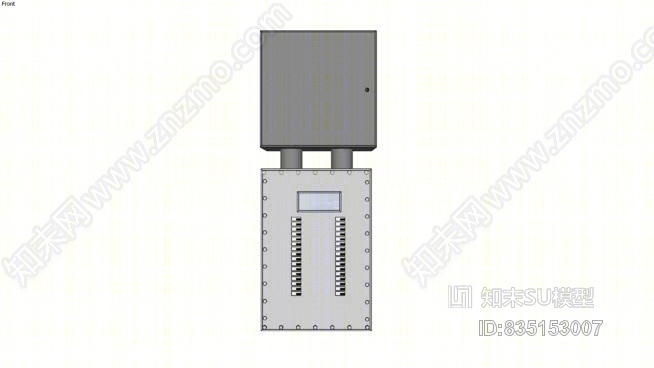 面板-工厂密封SU模型下载【ID:835153007】