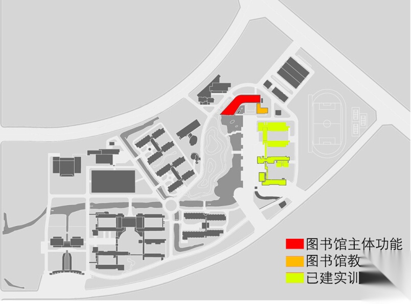 [湖州]现代简洁风格大学图书馆建筑设计方案文本（含图纸...cad施工图下载【ID:166552130】