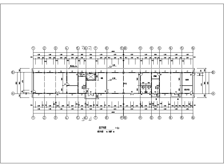 5套现代多层宾馆酒店建筑设计施工图CADcad施工图下载【ID:165425161】