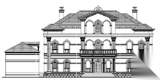 某三层意式别墅建筑施工图施工图下载【ID:149920193】