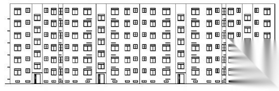 淄博张店区某六层住宅楼建筑结构cad施工图下载【ID:149809150】