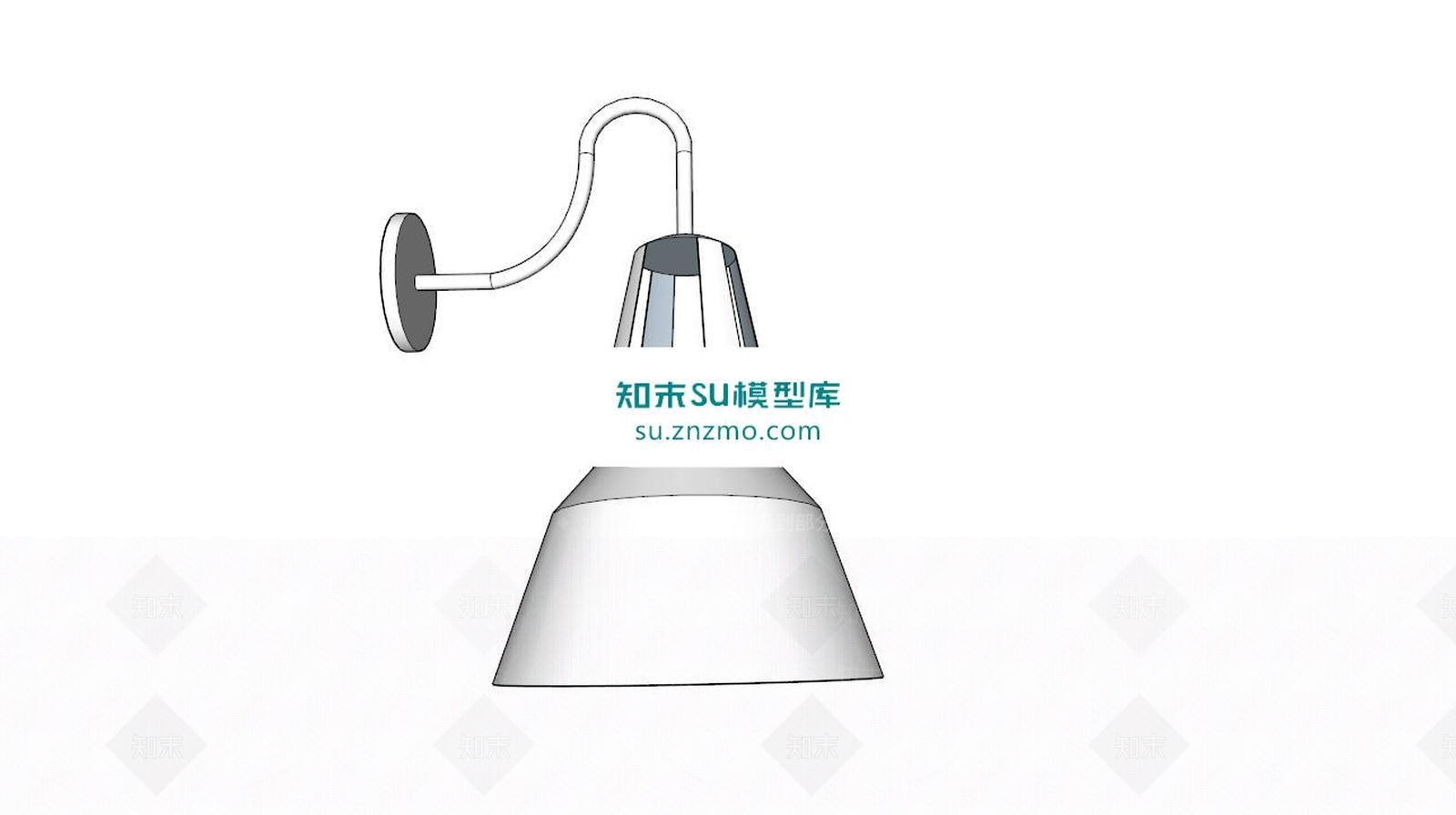 现代客厅壁灯SU模型下载【ID:168433141】