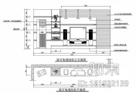 某复式家装施工图cad施工图下载【ID:161932139】