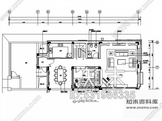 施工图哈尔滨现代主义三层别墅装修图含实景cad施工图下载【ID:531986335】