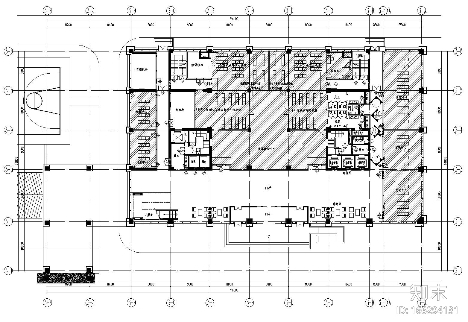 中石油驻乌鲁木齐联合生产指挥中心基地施工图·附方案效...施工图下载【ID:166294131】