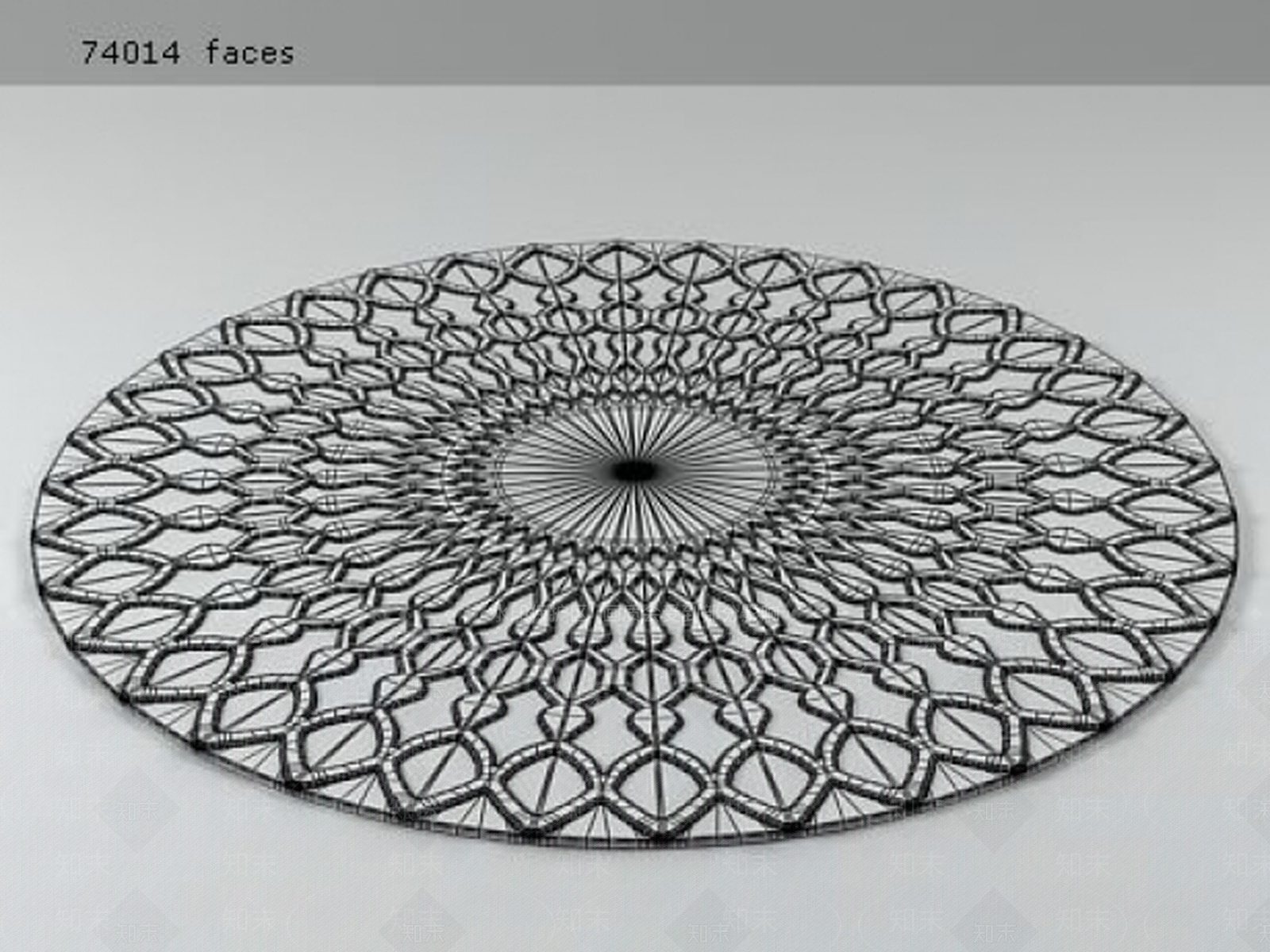现代风格地毯3D模型下载【ID:178824106】