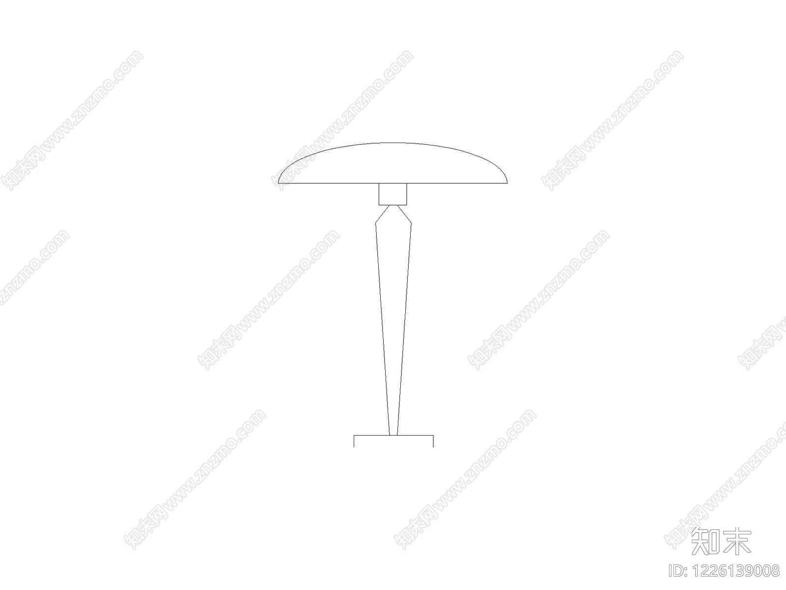 灯具图块cad施工图下载【ID:1226139008】