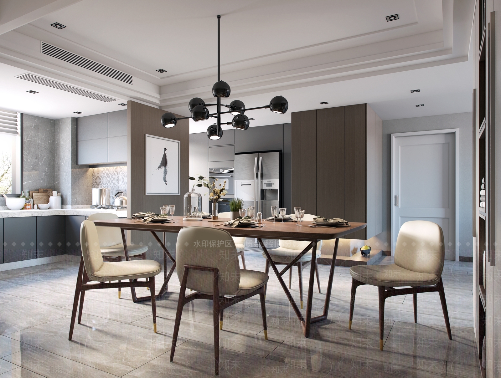 现代杭州漫趣场景制作社3D模型下载【ID:832651561】