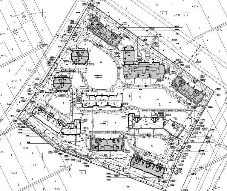 [浙江]之江悦居住区竣工图设计（CAD）施工图下载【ID:149553182】