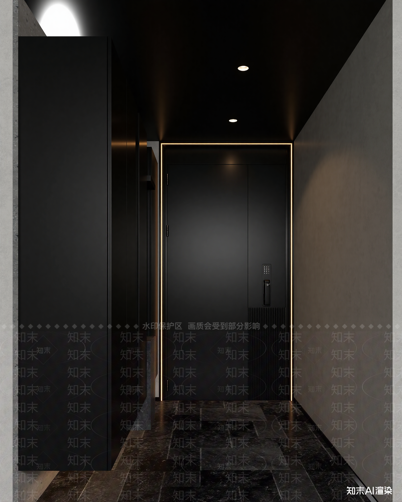 现代玄关3D模型下载【ID:1221995018】