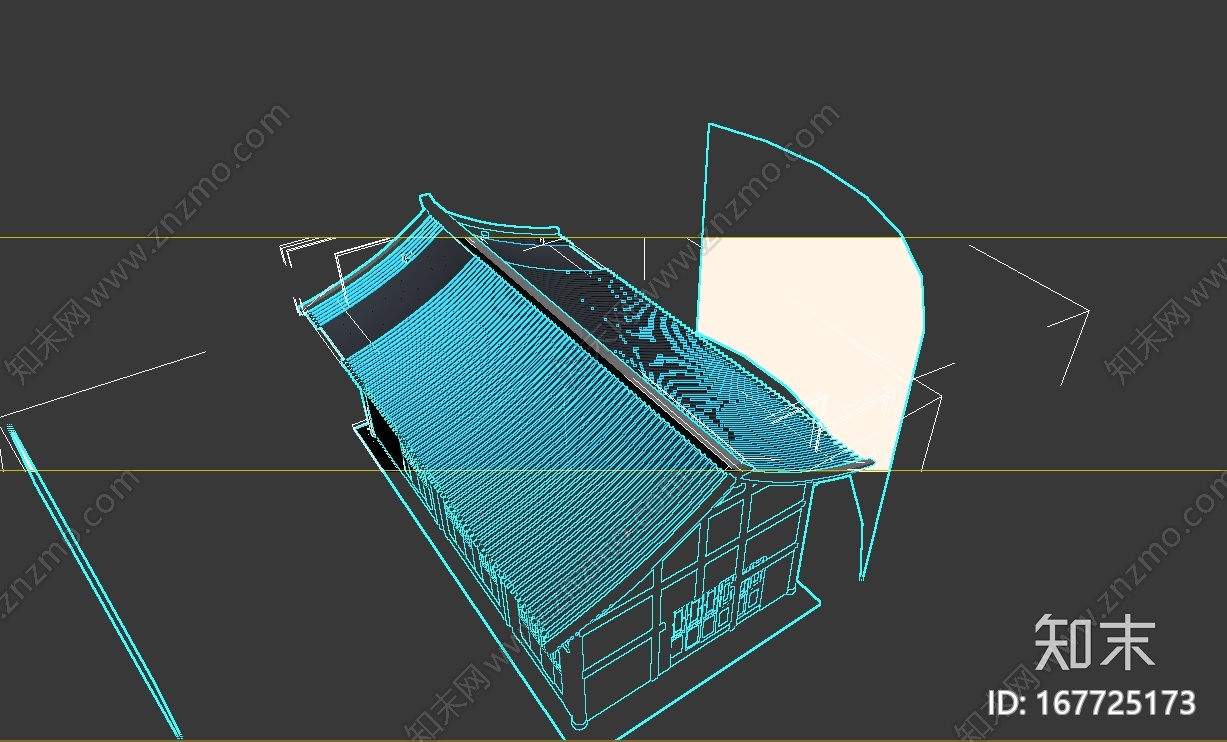 茶楼CG模型下载【ID:167725173】