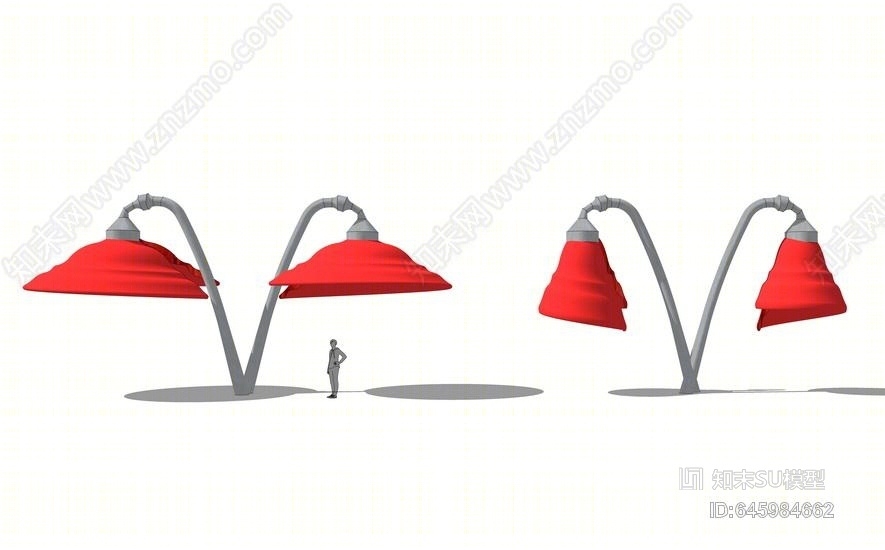 以色列巨型花朵装置SU模型下载【ID:645984662】