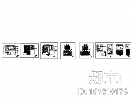 [北京]欧式奢华KTV包厢室内设计装修图cad施工图下载【ID:161810176】