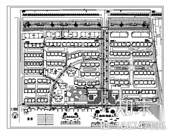 邯郸市某小区室外排水工程图纸cad施工图下载【ID:166747196】