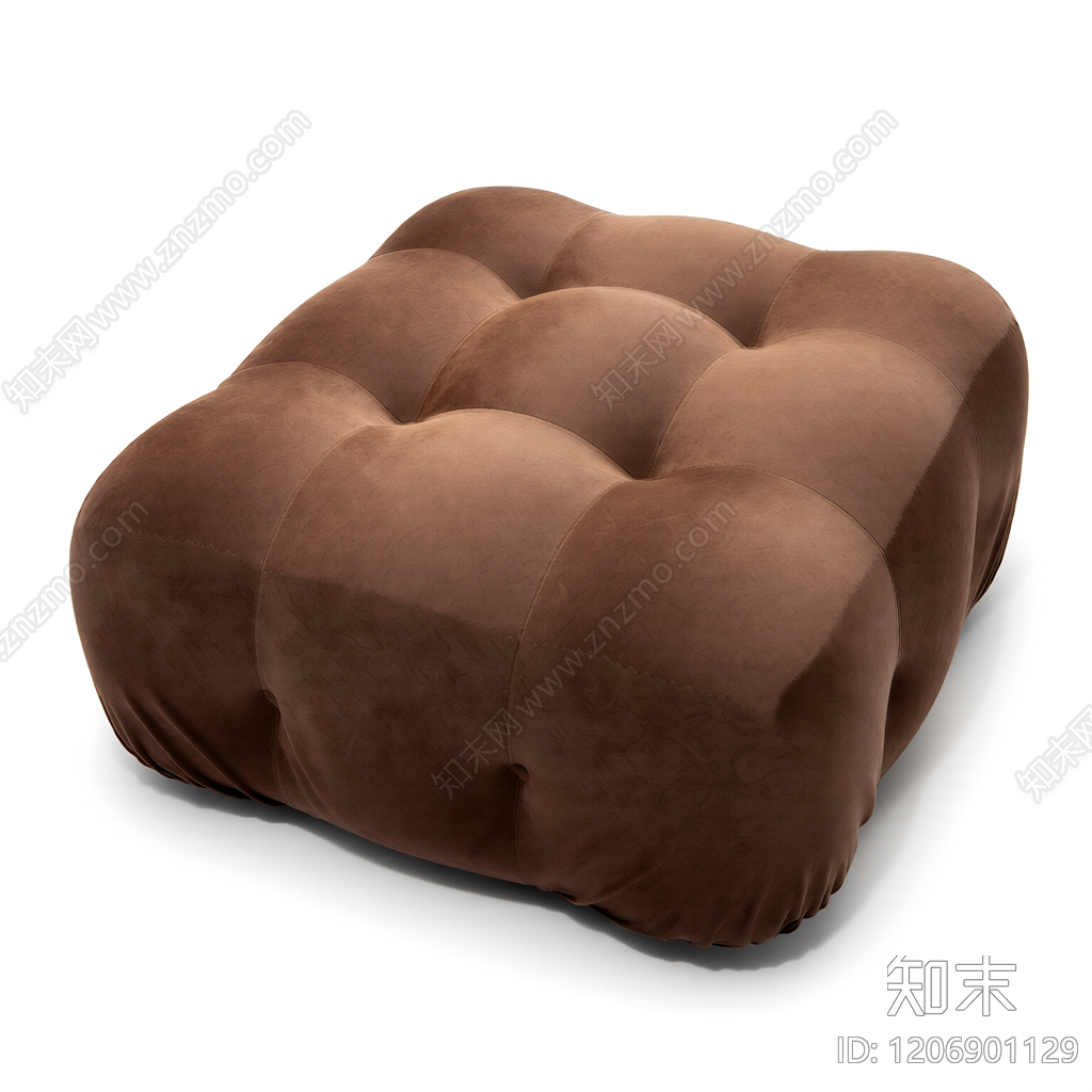 软包靠垫3D模型下载【ID:1206901129】