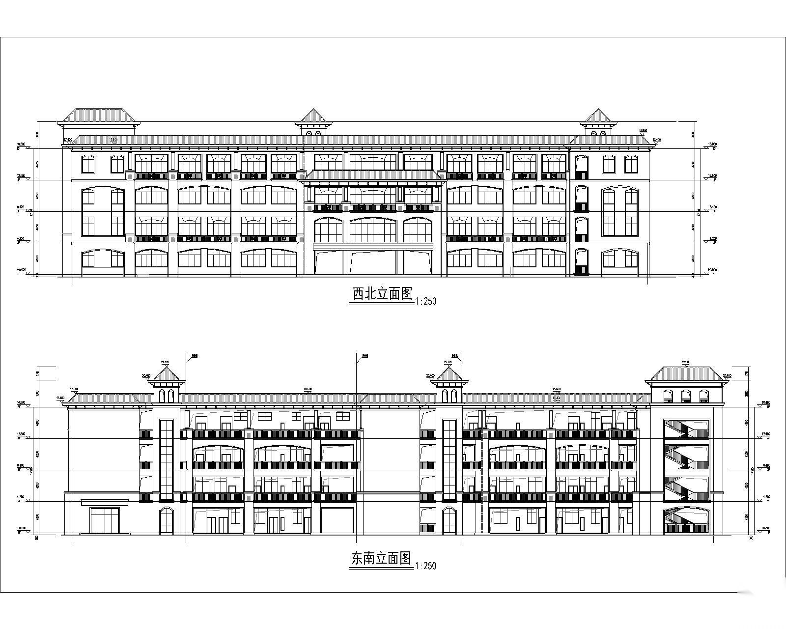 [惠州]30班小学建筑方案文本（CAD+JPG）施工图下载【ID:151647159】