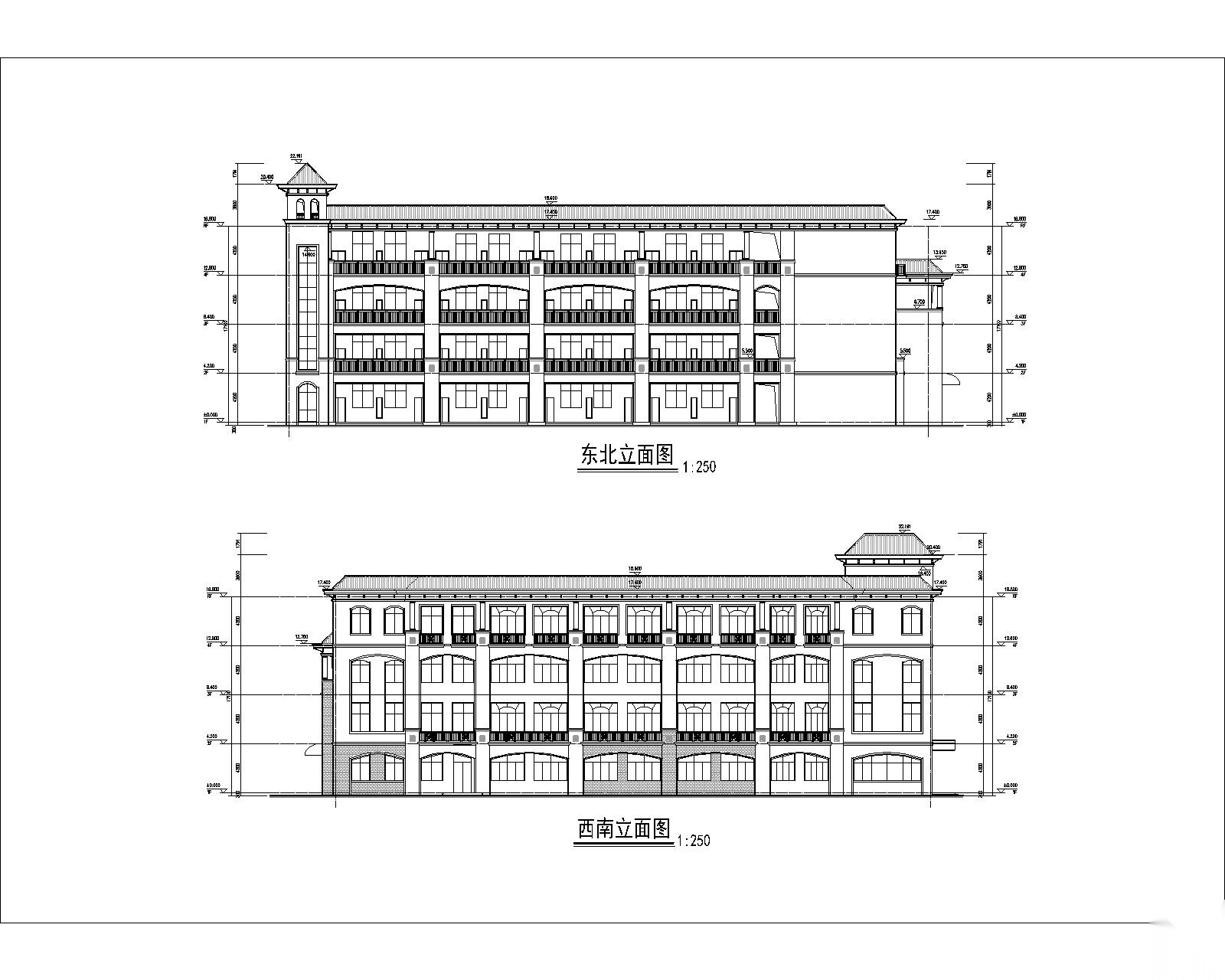 [惠州]30班小学建筑方案文本（CAD+JPG）施工图下载【ID:151647159】