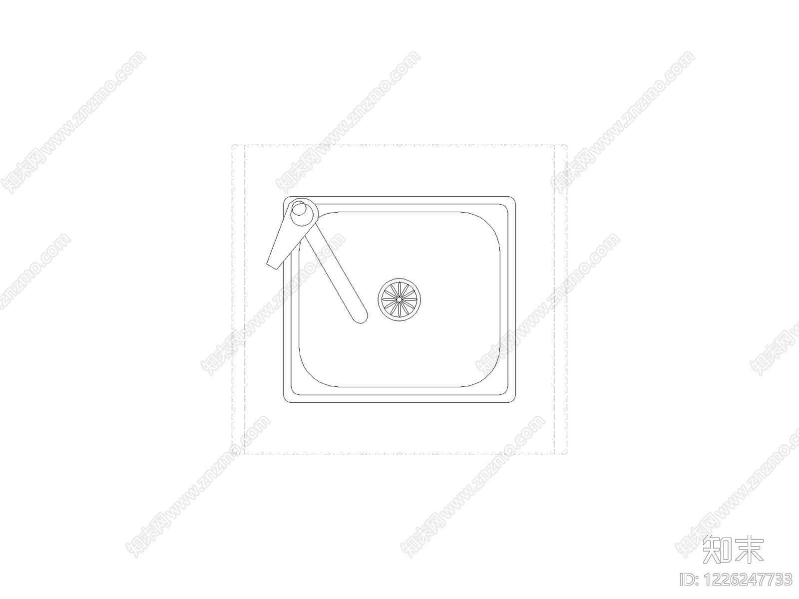 现代橱柜施工图cad施工图下载【ID:1226247733】