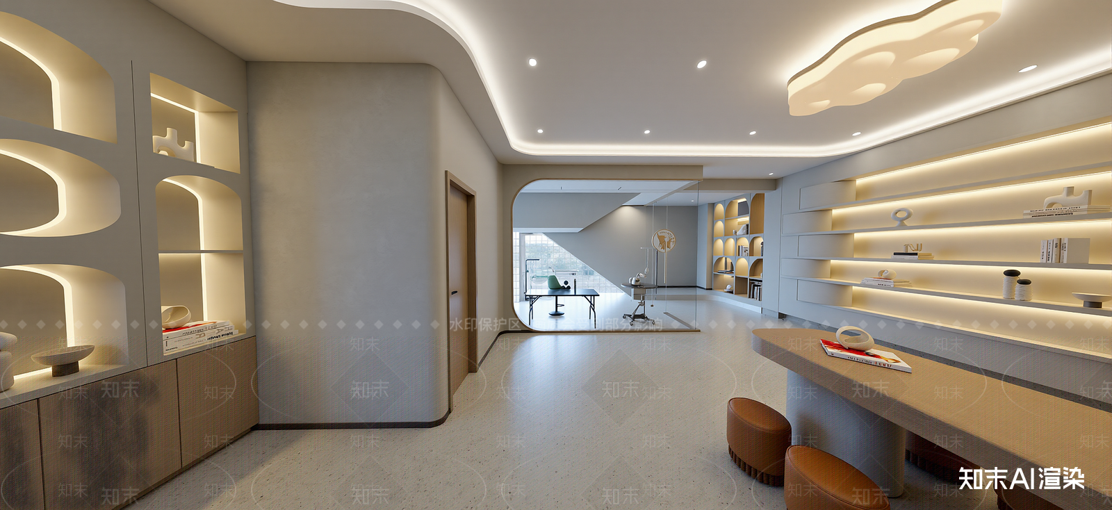 现代工作室SU模型下载【ID:1222189503】