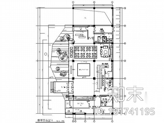 [沈阳]某经典售楼处办公室内装修图cad施工图下载【ID:161741195】