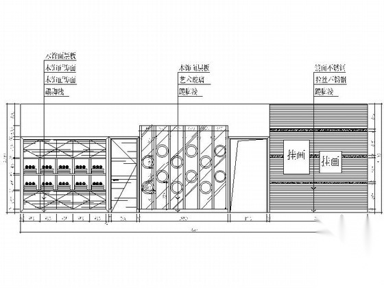 高级连锁现代风格理发店室内装修施工图（含效果）施工图下载【ID:160709141】