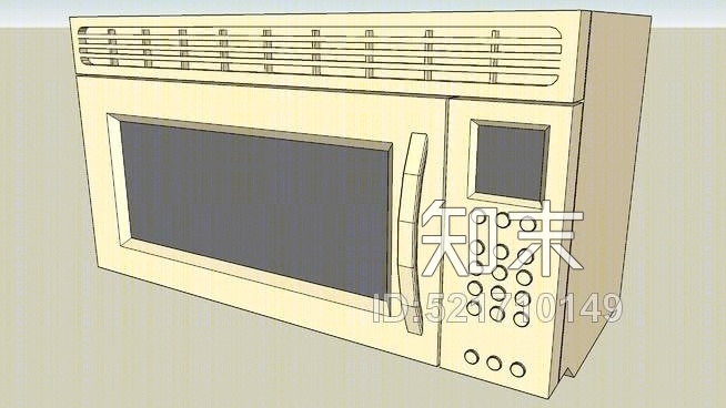 KHS179L厨房用具1.7立方英尺。英尺容量，1100瓦，UltimaSU模型下载【ID:521710149】