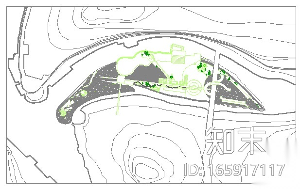 [重庆]水映长岛公园设计方案（含设计文本、SU模型、CAD...施工图下载【ID:165917117】