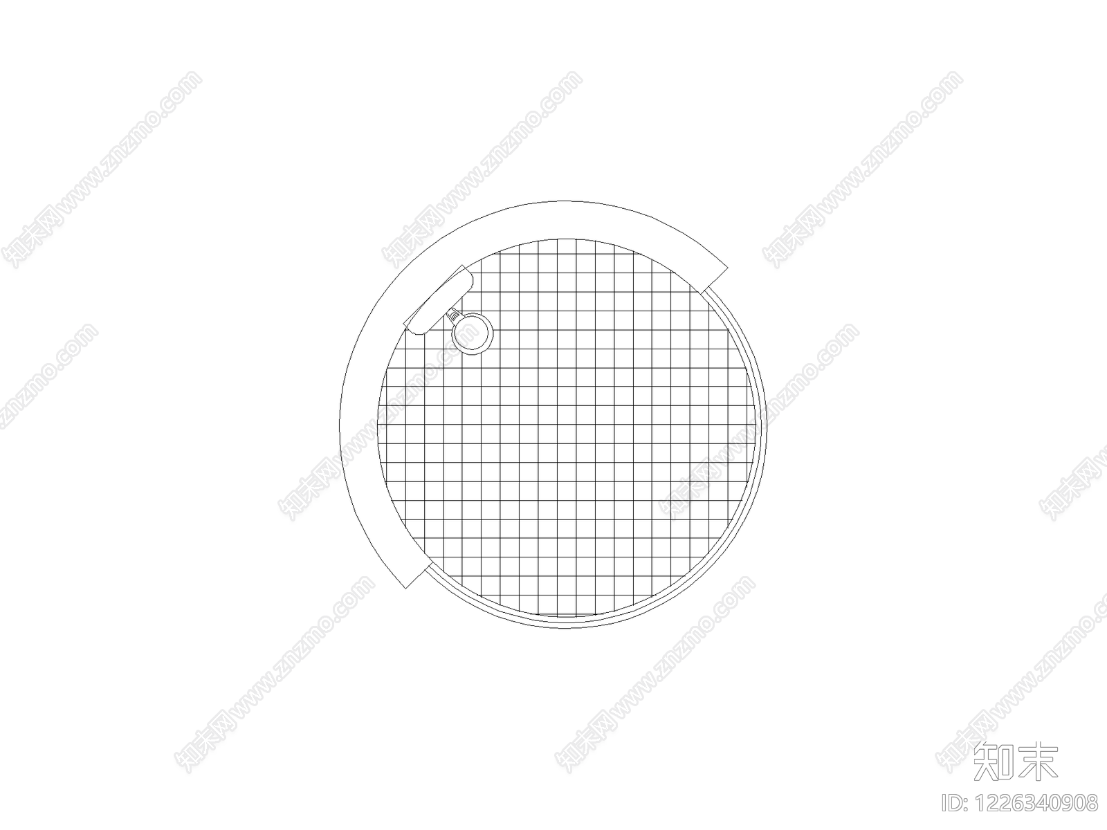 五金管件cad施工图下载【ID:1226340908】