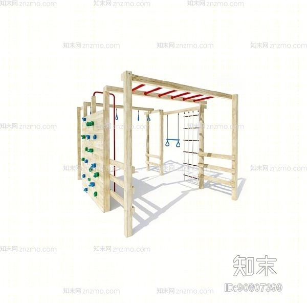 木艺组合器材3D模型下载【ID:90807399】