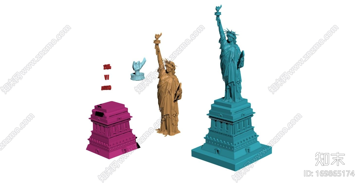 女神像3d打印模型下载【ID:169865174】