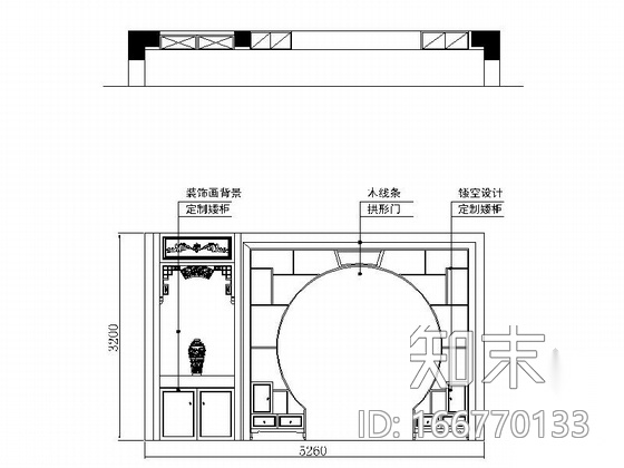 [江苏]新港名城花园新中式三层别墅室内装修设计施工图(...施工图下载【ID:166770133】