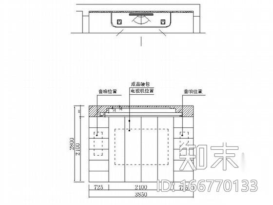 [江苏]新港名城花园新中式三层别墅室内装修设计施工图(...施工图下载【ID:166770133】