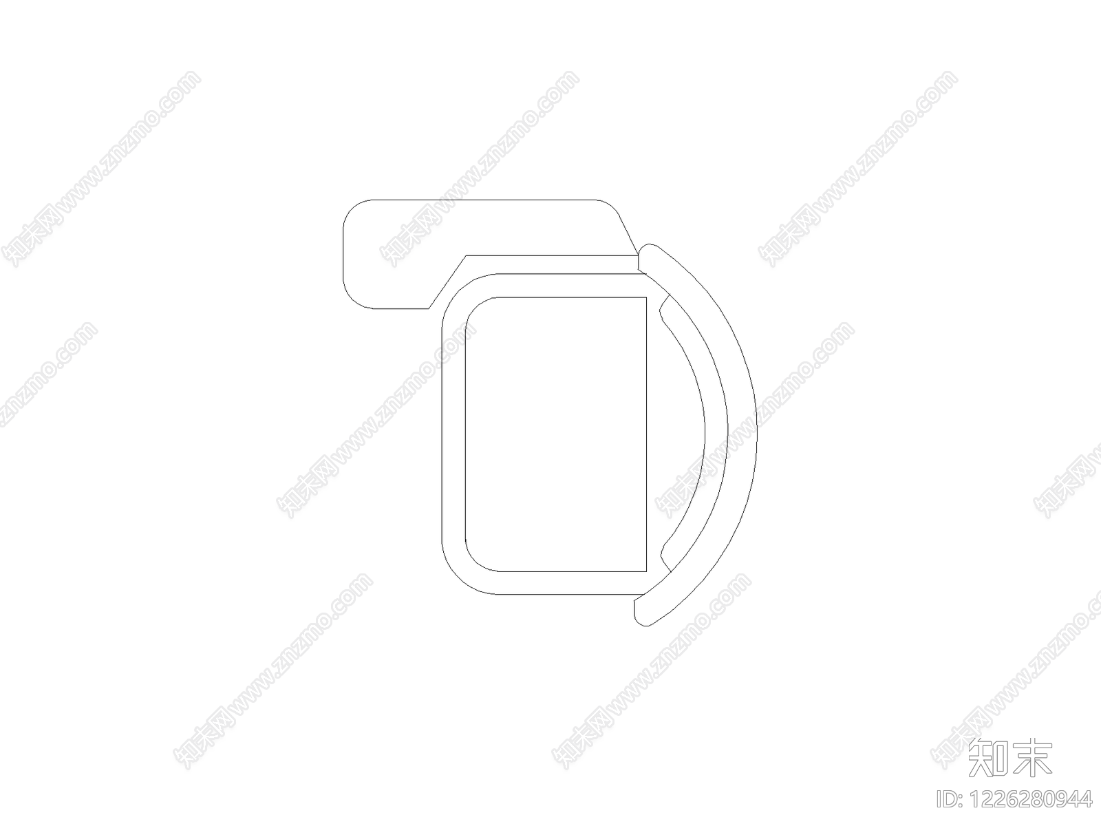 椅子CAD图纸