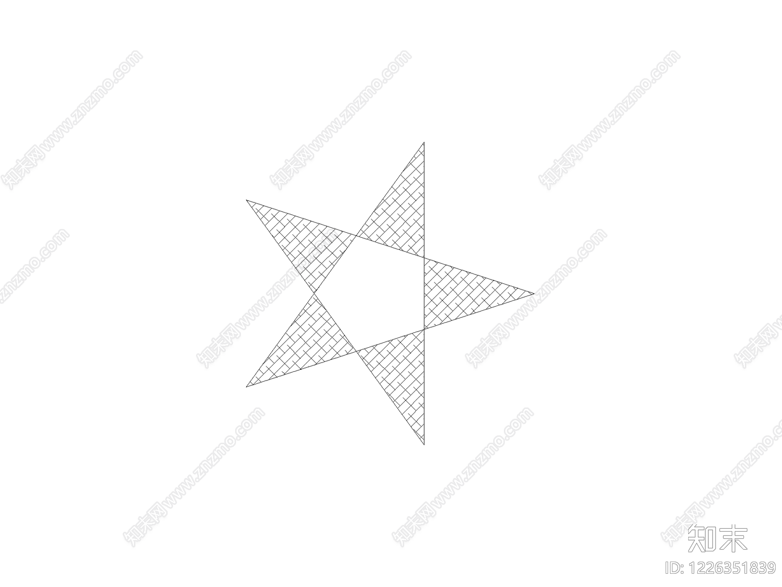 现代填充图案CAD图纸