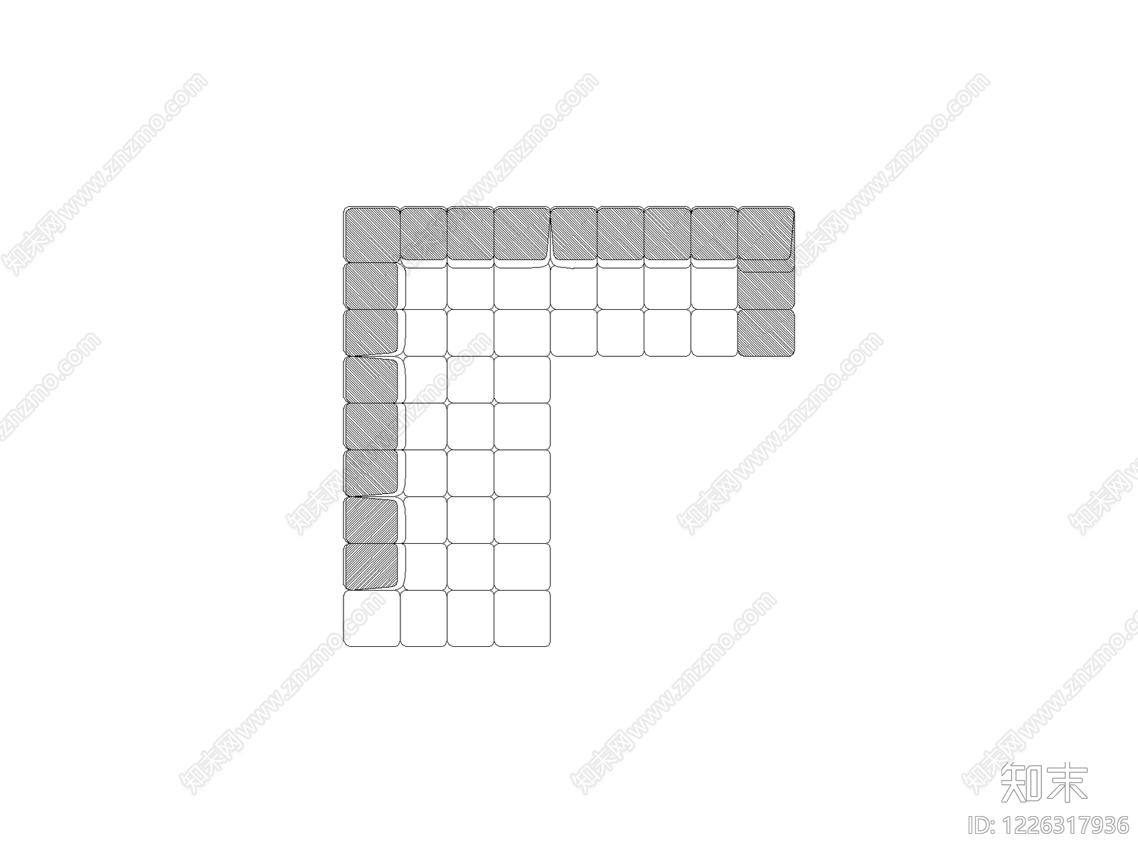 填充图案cad施工图下载【ID:1226317936】