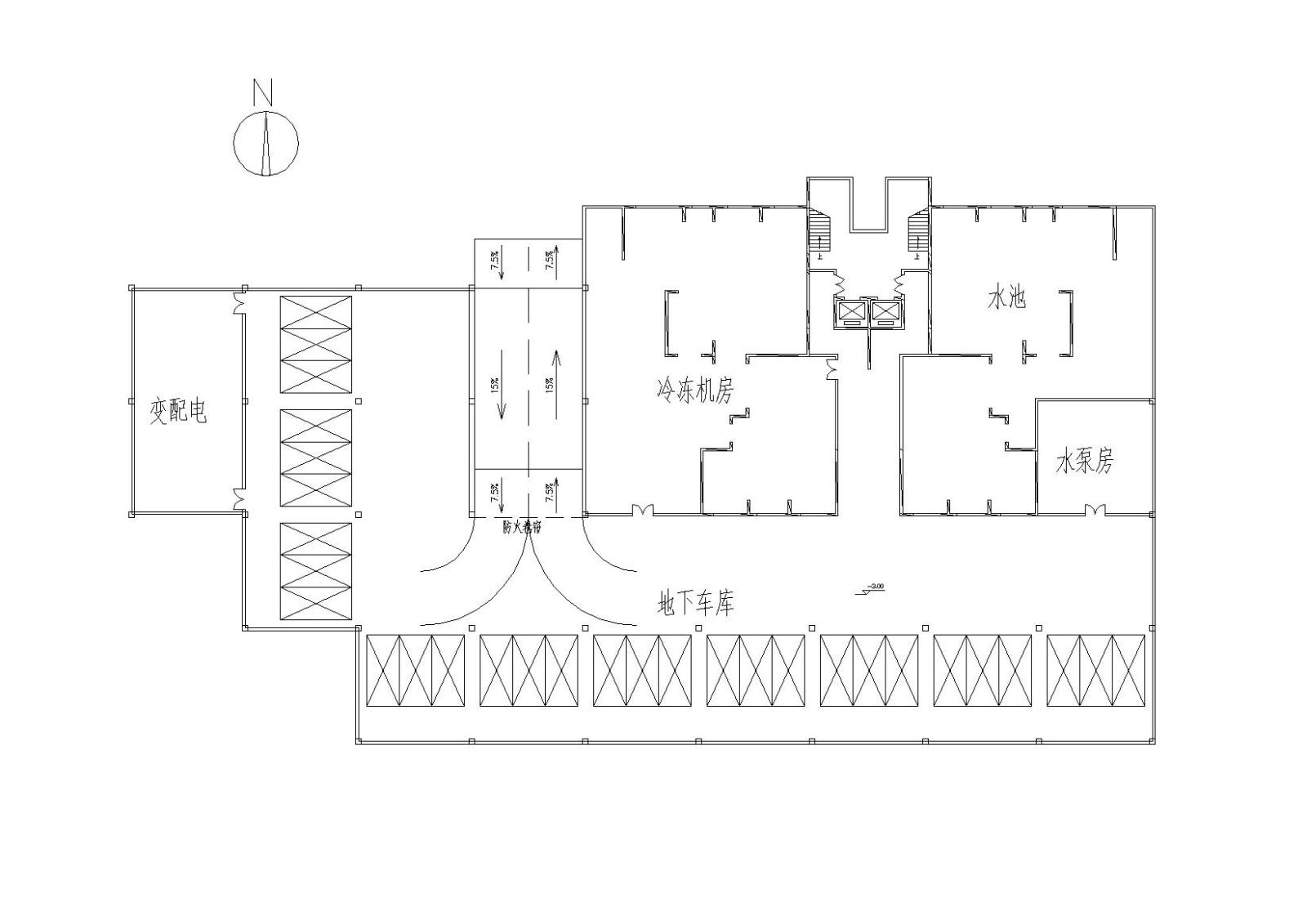 [湖南]长沙华银园高层住宅居住施工图cad施工图下载【ID:149552109】