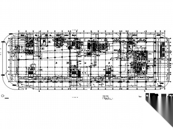 [广东]二十二层现代风格酒店建筑施工图（知名设计院）cad施工图下载【ID:167241114】