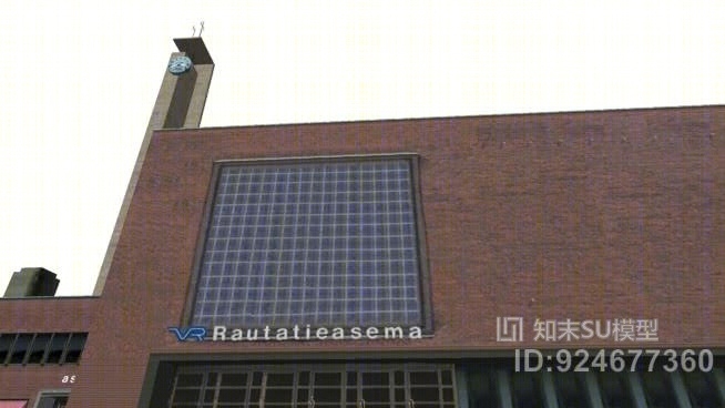 坦佩雷火车站SU模型下载【ID:924677360】