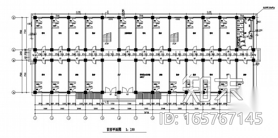 某六层学生公寓建筑结构施工图下载【ID:165767145】