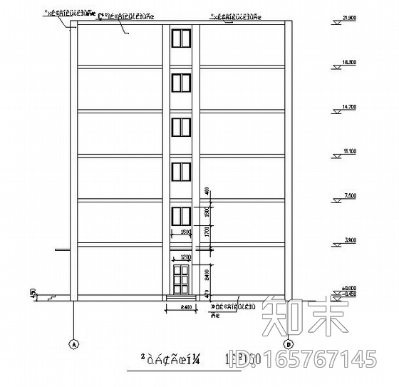 某六层学生公寓建筑结构施工图下载【ID:165767145】