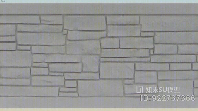 SimTEK灰色3’面板（单）SU模型下载【ID:922737366】